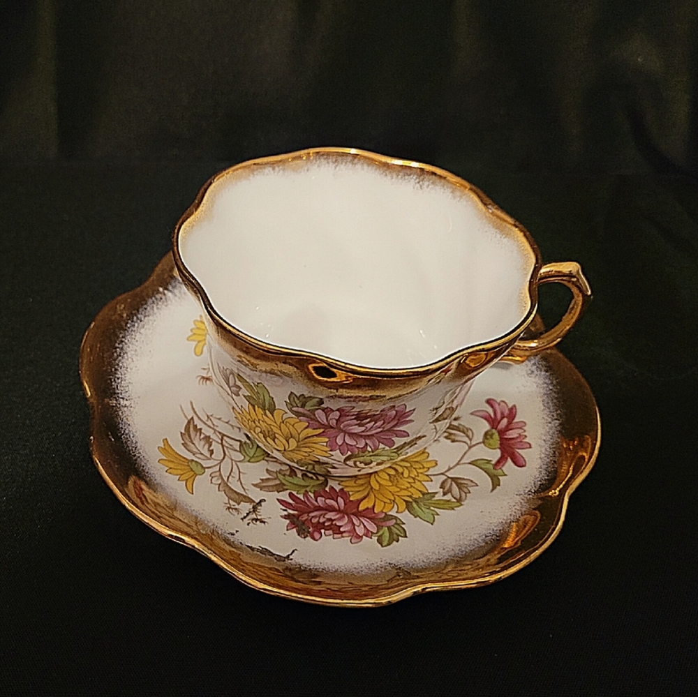 Vintage Teacup and Saucer